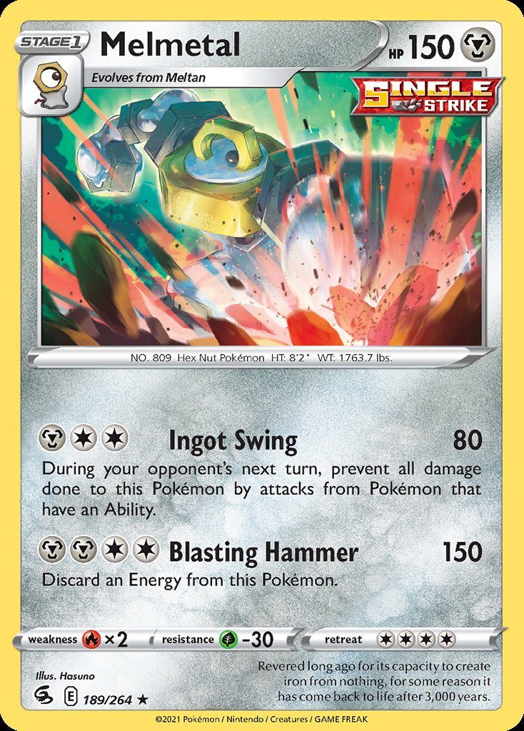 Melmetal - Fusion Strike (Holo Rare) [FST-189] Immagine principale del prodotto