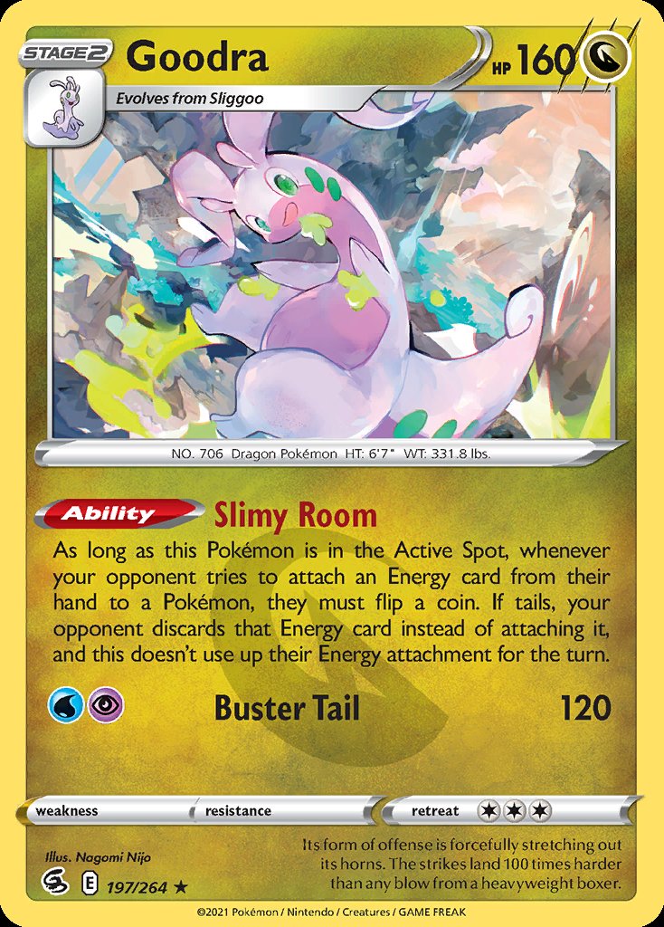 Goodra - Fusion Strike (Rare) [FST-197] Imagen principal del producto