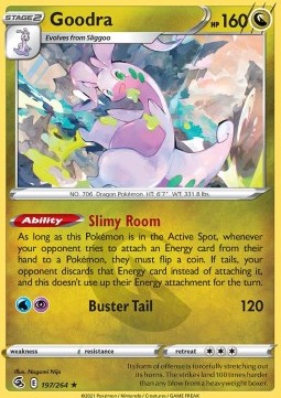 Goodra - Fusion Strike (Rare) [FST-197] Hover Image