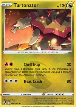 Turtonator - Fusion Strike (Uncommon) [FST-198] Imagen principal del producto
