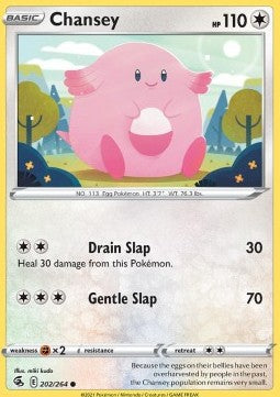 Chansey - Fusion Strike (Common) [FST-202] Hover Image