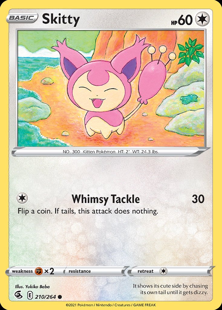Skitty - Fusion Strike (Common) [FST-210] Immagine principale del prodotto