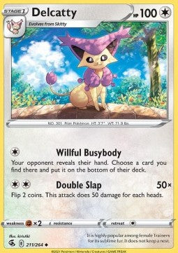 Delcatty - Fusion Strike (Uncommon) [FST-211] Imagen principal del producto