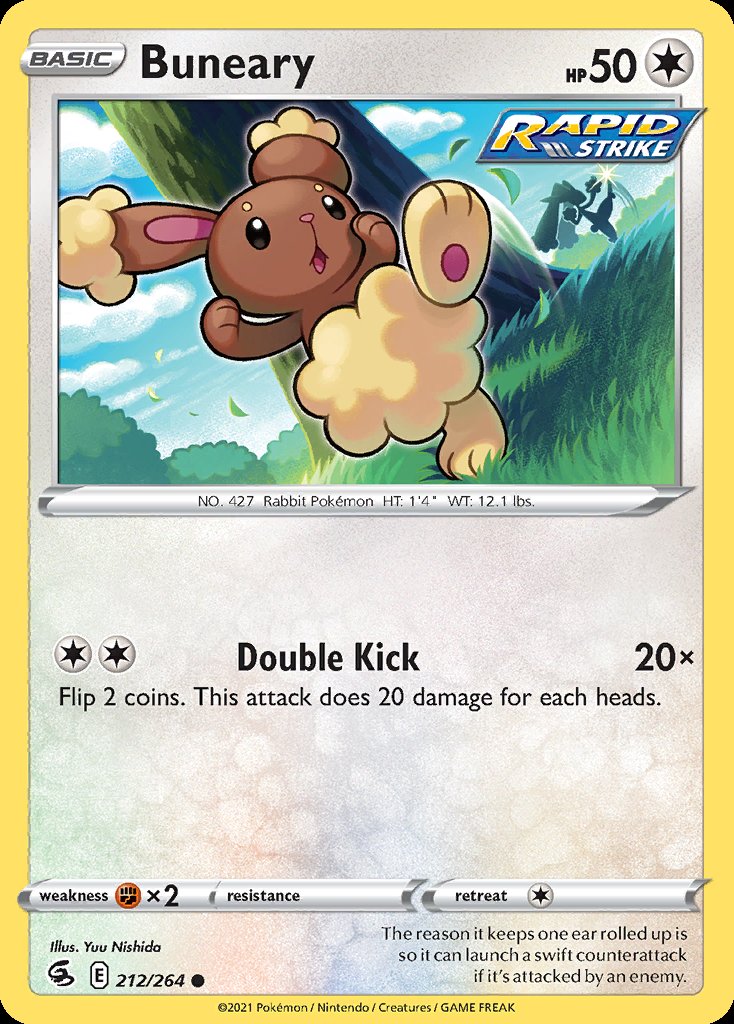 Buneary - Fusion Strike (Common) [FST-212] Hauptbild