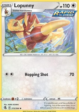 Lopunny - Fusion Strike (Uncommon) [FST-213] Hover Image