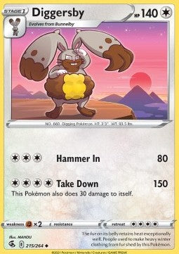 Diggersby - Fusion Strike (Uncommon) [FST-215] Imagen principal del producto