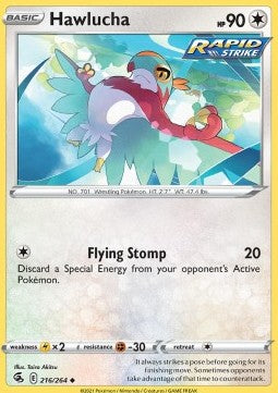 Hawlucha - Fusion Strike (Uncommon) [FST-216] Imagen principal del producto