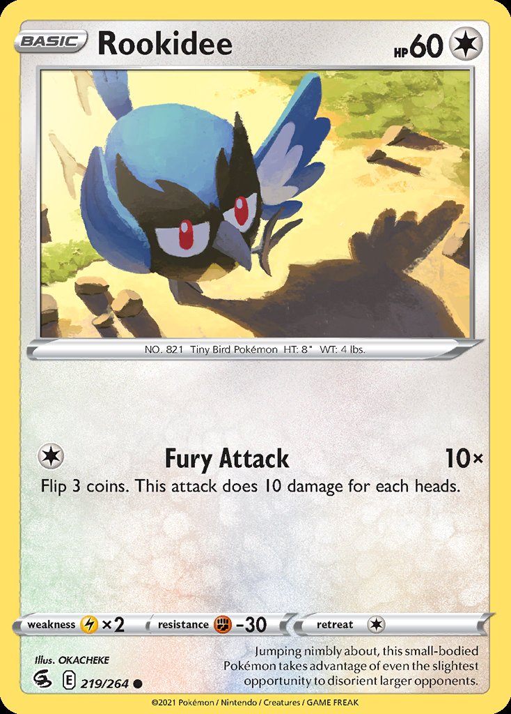 Rookidee - Fusion Strike (Common) [FST-219] Imagen principal del producto