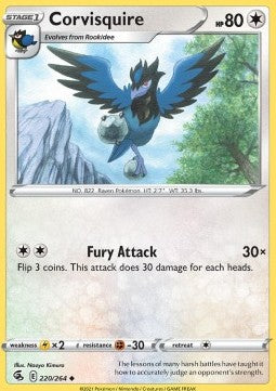 Corvisquire - Fusion Strike (Uncommon) [FST-220] Main image