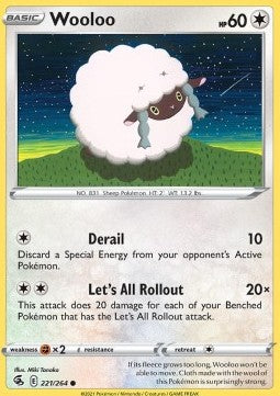 Wooloo - Fusion Strike (Common) [FST-221] Hover Image