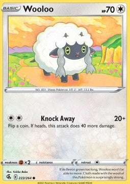 Wooloo - Fusion Strike (Common) [FST-222] Main image