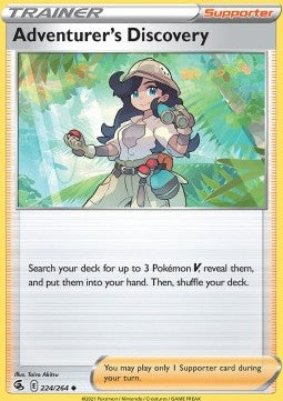 Adventurer's Discovery - Fusion Strike (Uncommon) [FST-224] Hauptbild