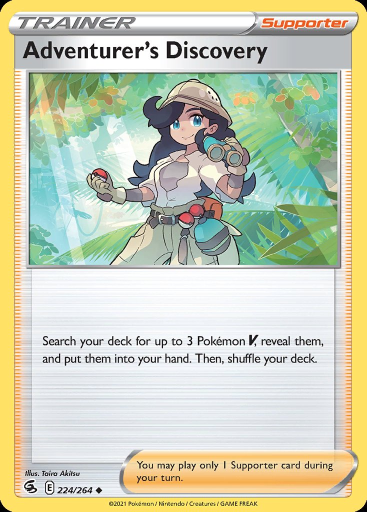Adventurer's Discovery - Fusion Strike (Uncommon) [FST-224] Hauptbild