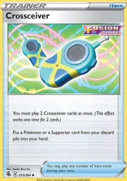 Crossceiver - Fusion Strike (Uncommon) [FST-231] Imagen principal del producto