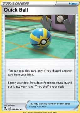 Quick Ball - Fusion Strike (Uncommon) [FST-237] Imagen principal del producto
