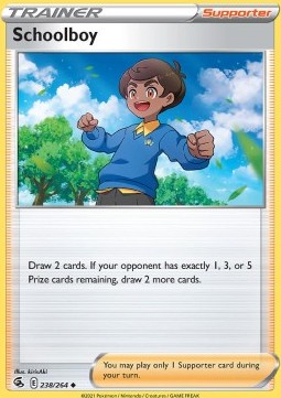 Schoolboy - Fusion Strike (Uncommon) [FST-238] Imagen principal del producto