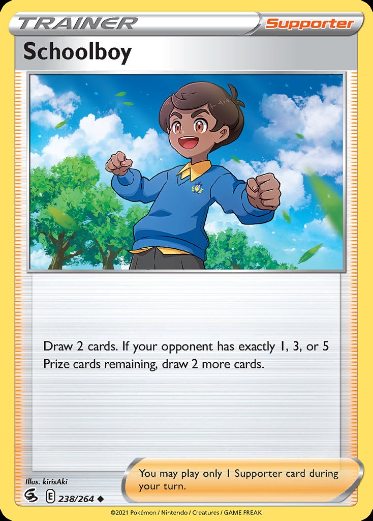Schoolboy - Fusion Strike (Uncommon) [FST-238] Imagen principal del producto