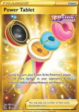 Power Tablet - Fusion Strike (Secret Rare) [FST-281] Hover Image