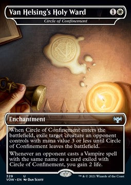 Circle of Confinement - Innistrad: Crimson Vow: Extras (Uncommon) [XVOW-329] Main image