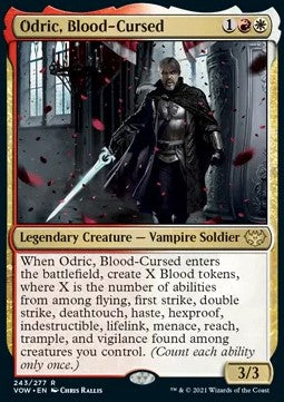Odric, Blood-Cursed - Innistrad: Crimson Vow (Rare) [VOW-243] Imagen principal del producto