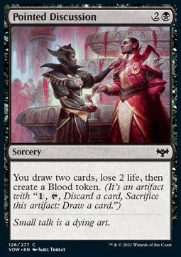 Pointed Discussion - Innistrad: Crimson Vow (Common) [VOW-126] Imagen principal del producto