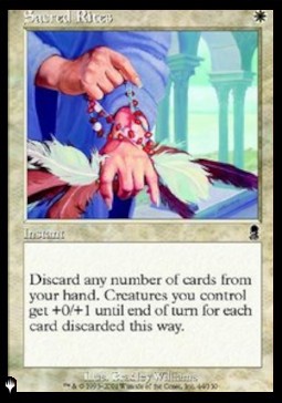 Sacred Rites - The List (Common) [ZNL-44] Hauptbild