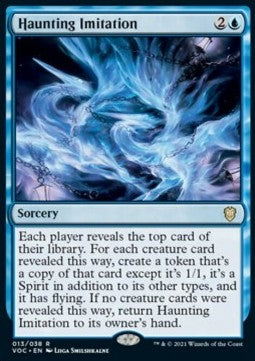 Haunting Imitation (V.1) - Commander: Innistrad: Crimson Vow (Rare) [VOC-13] Main image