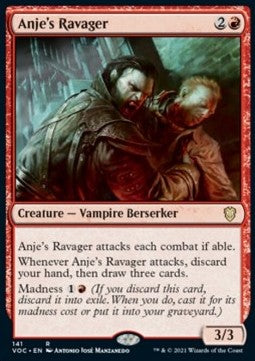 Anje's Ravager - Commander: Innistrad: Crimson Vow (Rare) [VOC-141] Main image
