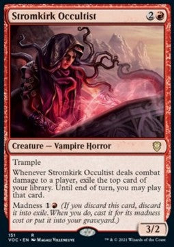 Stromkirk Occultist - Commander: Innistrad: Crimson Vow (Rare) [VOC-151] Main image