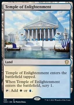 Temple of Enlightenment - Commander: Innistrad: Crimson Vow (Rare) [VOC-185] Main image