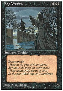 Bog Wraith - Fourth Edition (Uncommon) Main image