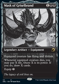 Mask of Griselbrand - Innistrad: Double Feature (Rare) [DBL-111] Imagen principal del producto