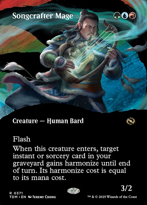 Songcrafter Mage – Tarkir: Dragonstorm (TDM-371) Magic: The Gathering card | LC-REM-20260804-15401851289932-584eb844-91e2-47fb-b4e0-f5def65b824a