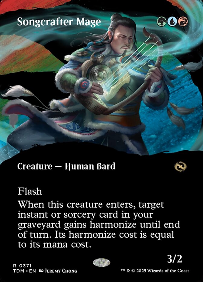 Magic-kaart Songcrafter Mage TDM-371 uit Tarkir: Dragonstorm (Rare) Hoofdafbeelding