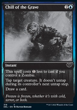 Chill of the Grave - Innistrad: Double Feature (Common) [DBL-318]