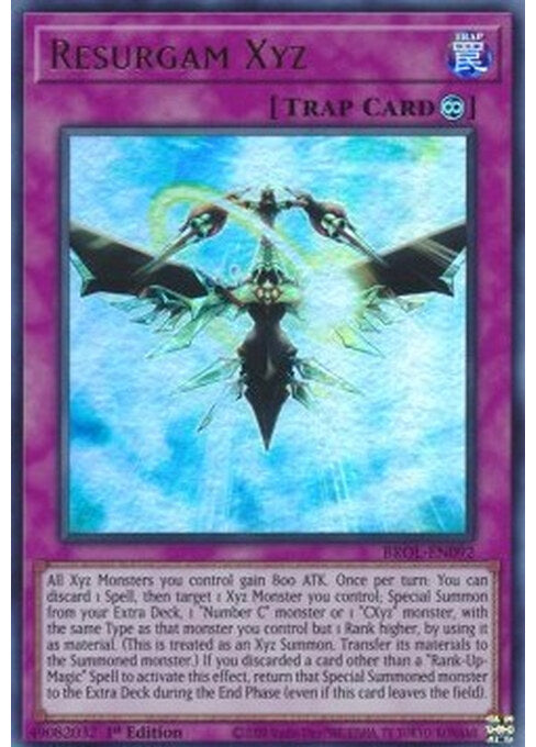 Resurgam Xyz — Brothers of Legend (BROL-092) Yu-Gi-Oh! card Hoofdafbeelding