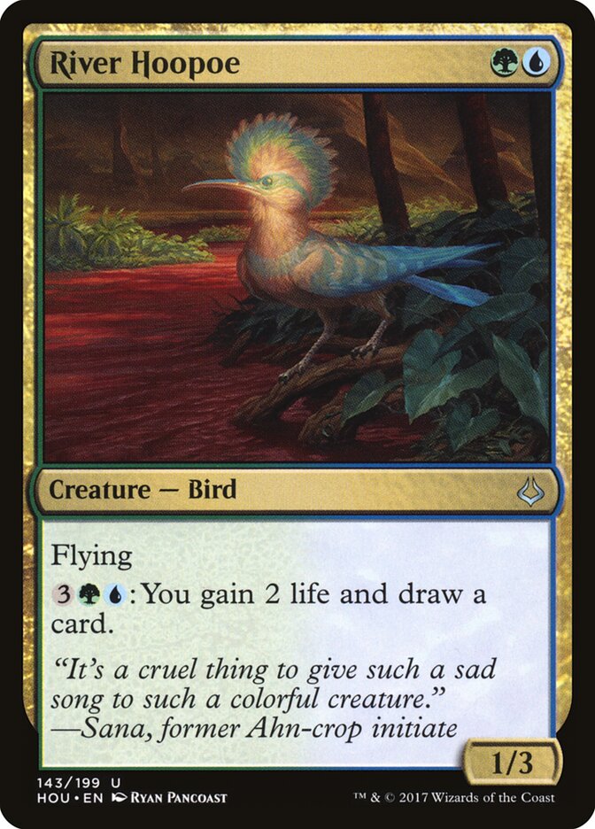 River Hoopoe - Hour of Devastation (Uncommon) [HOU-143]