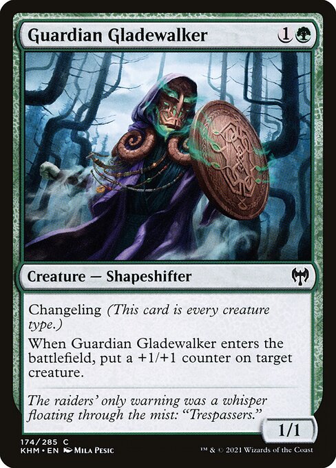 Guardian Gladewalker – Kaldheim (KHM-174) Magic: The Gathering card