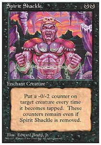 Spirit Shackle - Fourth Edition (Uncommon) Immagine principale del prodotto