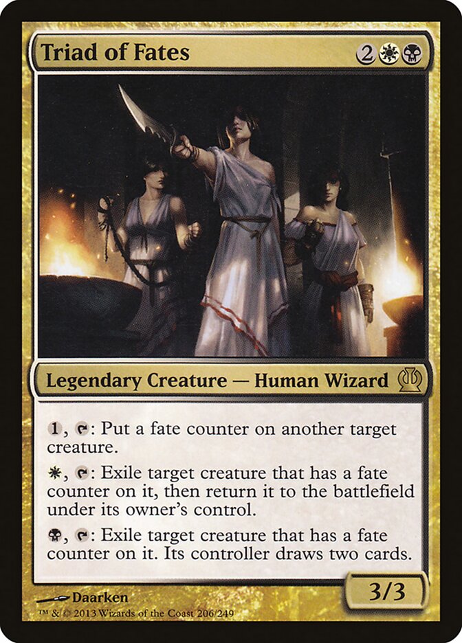 Triad of Fates - Theros (Rare) [THS-206] Hauptbild