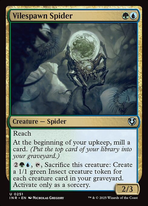 Vilespawn Spider – Innistrad Remastered (INR-251) Magic: The Gathering card | LC-REM-20260804-15582913888588-58901777-f8bf-450b-acf8-d60a73c3322f Main image