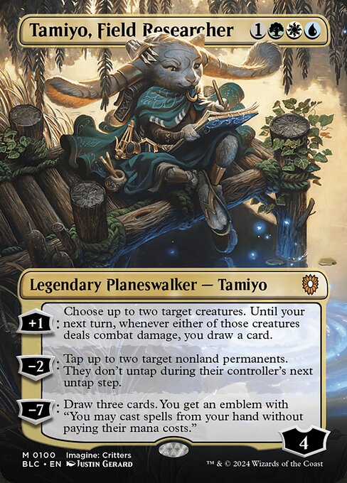 Tamiyo, Field Researcher – Bloomburrow Commander (BLC-100) Magic: The Gathering card | LC-REM-20260804-15151744713036-5899d4c5-e6b8-48e9-9044-b5b34a1284f9 Main image