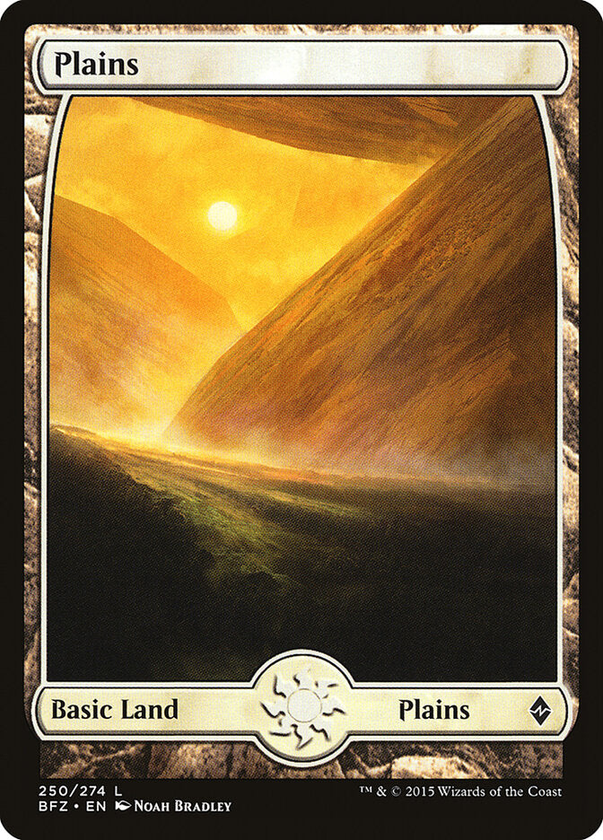 Plains (V.1) - Battle for Zendikar (Land) [BFZ-250] Main image