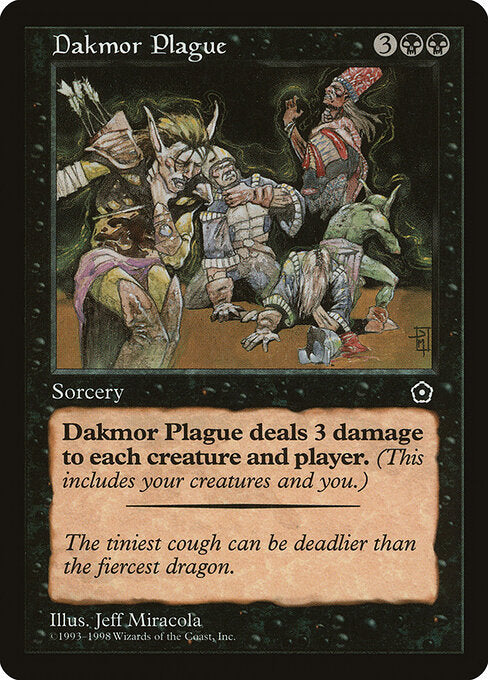 Dakmor Plague – Portal Second Age (P02-69) Magic: The Gathering card | LC-REM-20260804-15369822699852-58b38ef1-5839-4292-91d6-e45698c69a75 Main image