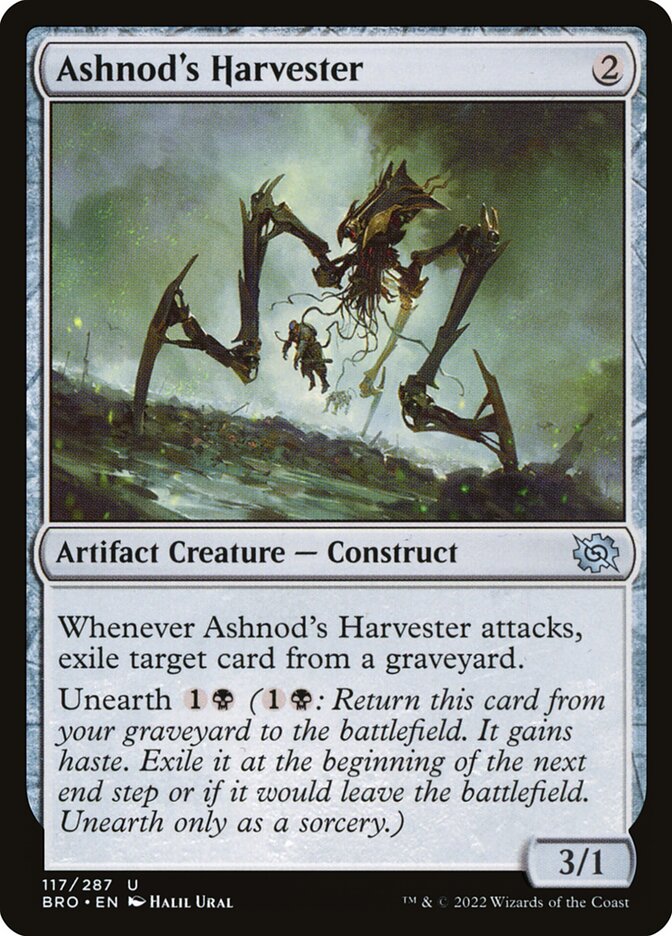 Ashnod's Harvester - The Brothers' War (Uncommon) [BRO-117]