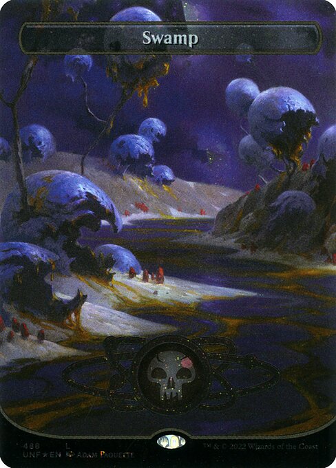 Swamp – Unfinity (UNF-488) Magic: The Gathering card | LC-REM-20260804-15151552495948-58c4bbf1-2e52-4b43-ad35-9272b48d36a8