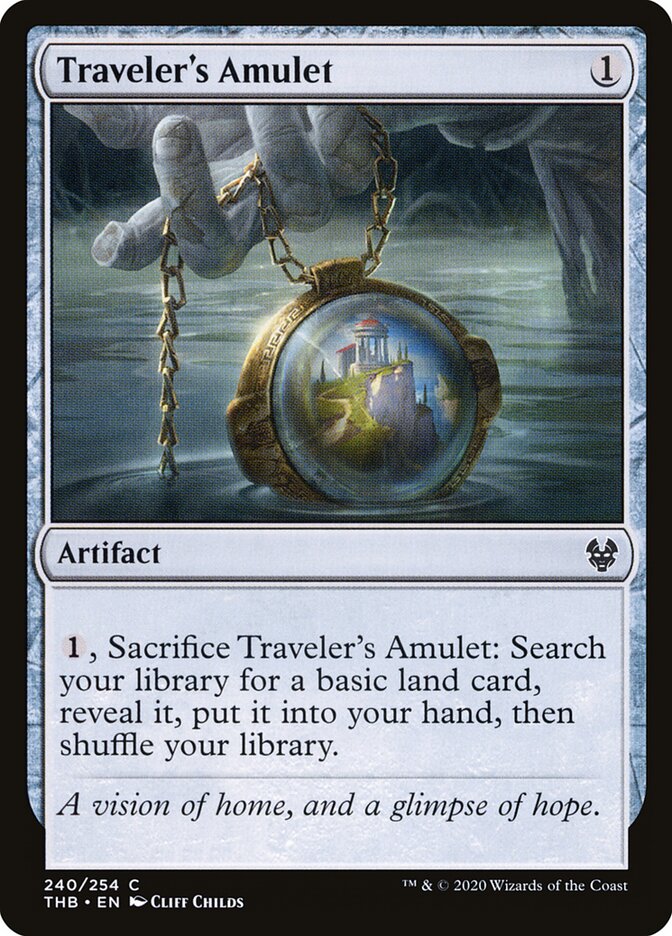 Traveler's Amulet - Theros Beyond Death (Common) [THB-240]