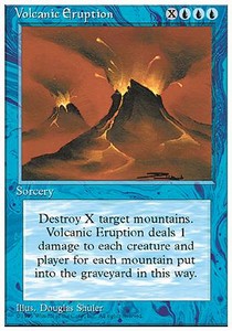 Volcanic Eruption - Fourth Edition (Rare) Main image