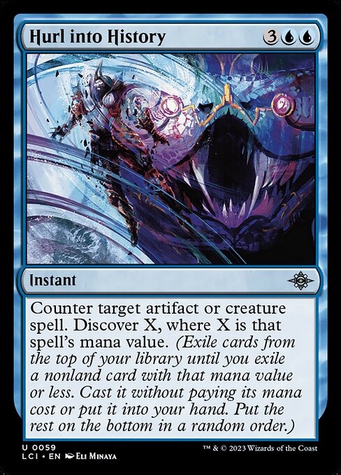 Hurl into History – The Lost Caverns of Ixalan (LCI-59) Magic: The Gathering card | LC-REM-20260804-15393127858508-5946463a-2240-4376-b6f5-fd6e3a9cc51c Image principale du produit