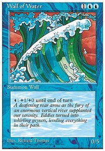 Wall of Water - Fourth Edition (Uncommon) Hover Image